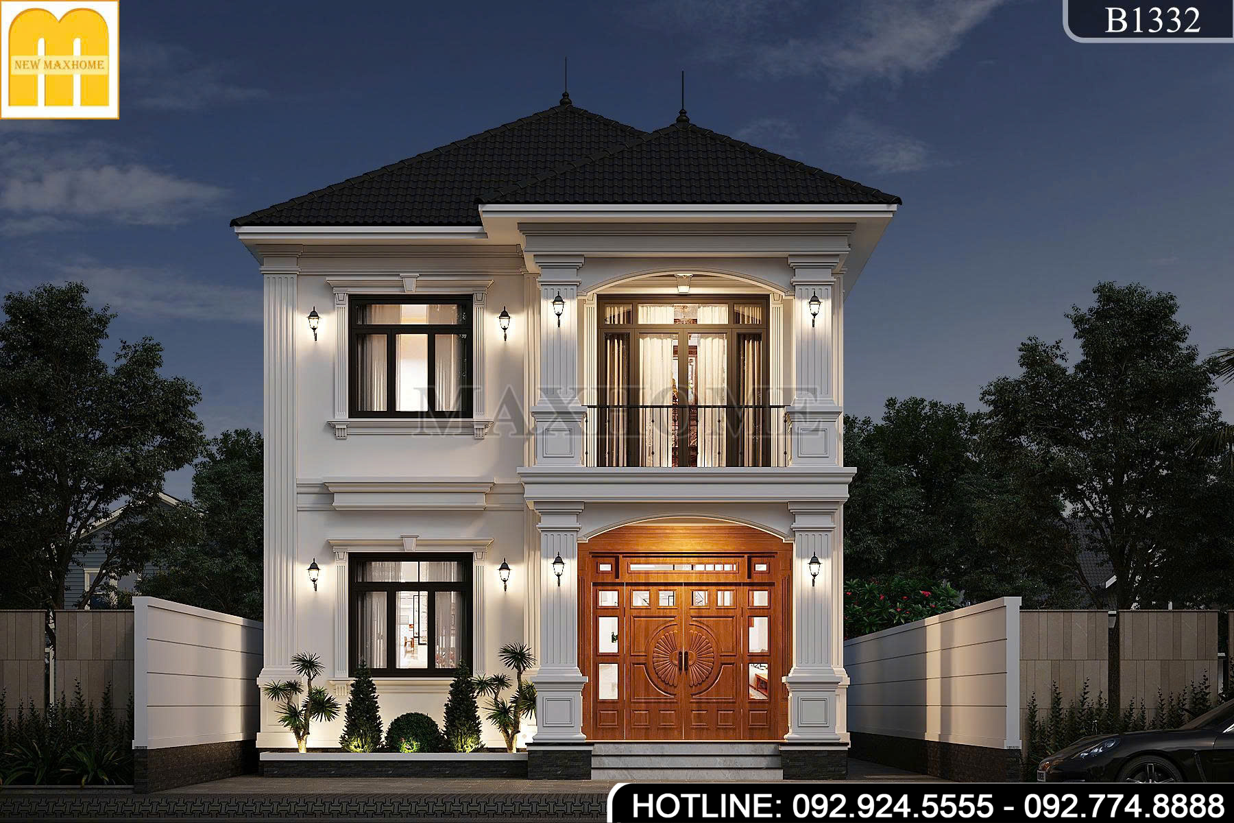 Xu hướng mẫu 2 tầng mái Nhật tân cổ tại Hải Phòng