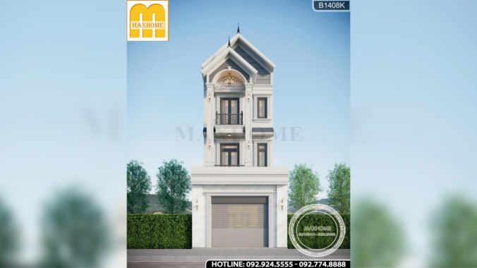 Bản Vẽ Nhà Phố 3 Tầng Mái Thái Đẹp
