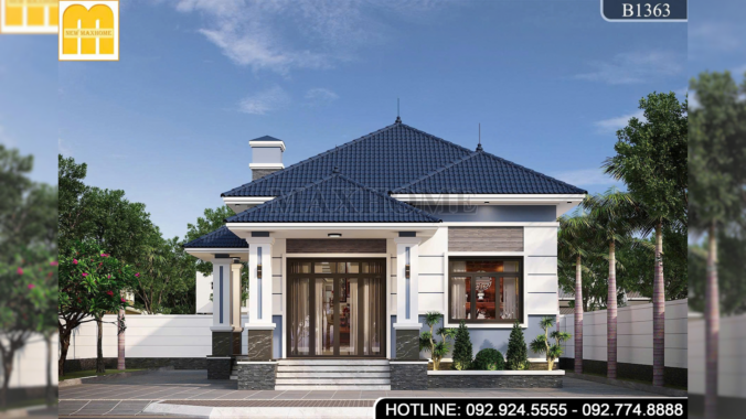 Xu Hướng Thiết Kế Nhà Vườn Cấp 4 Đẹp, Sang Trọng hiện nay | MH47197